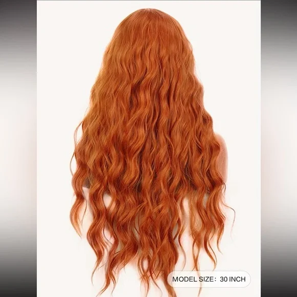 Lace Front Extra Long Curly Synthetic Wig